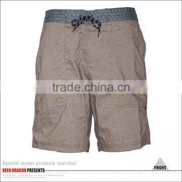 Elastic Waistband Shorts Wholeasle Beachwear With Back Pocket photo-2
