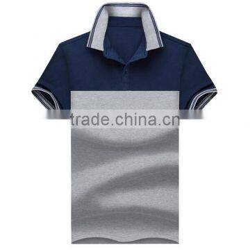 Mens Polo T Shirt,100%Cotton Two Colors Mens Printing Wholesale Bulk Polo Shirt photo-3