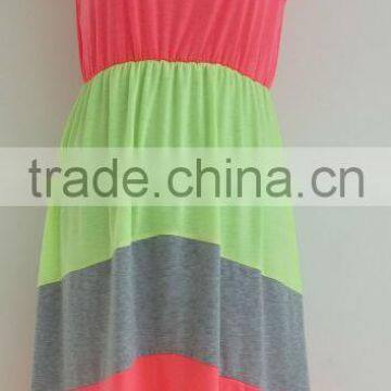 Summer Family Clothes Mother Daughter Beach Dresses Womens Kids Girls Dress Nice photo-2