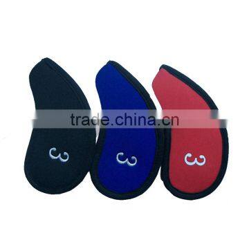 Factory OEM Neoprene golf iron headcover set