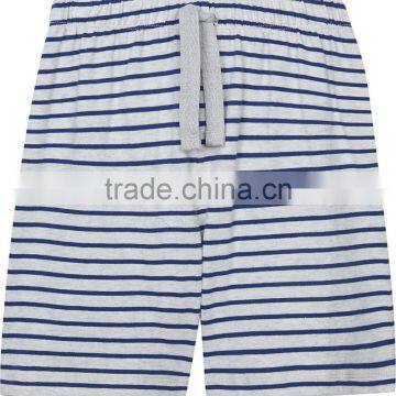 2017 Wholesale Kids Latest Design Summer Sleepwear Cotton Casual Sleeping Suit Pajamas Children Stripe Cotton Pyjamas 1-6 Years photo-3