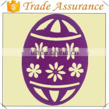 Wholesale Easter Decoration 3mm Lovely Felt Easter Egg
