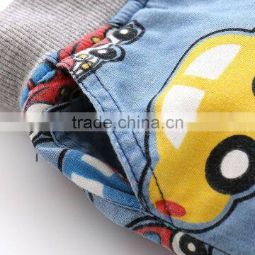 Cute Style Full Cartoon Printing Wholesale Boys Denim Shorts photo-5