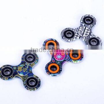 Colorful Fingertips Gyro Fidget Spinner Fingers Rotating Decompression Camouflage Spiral Steel Ball Models photo-2