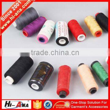 hiana thread3 iso 9001 factory Good Price sewing machine threads