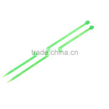 Charmkey Wholesale Knitting Needle 2pcs per Pair Single Ponit Staright Plastic Needlework photo-2