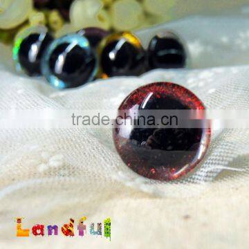 20mm Glitter Silver Safety Eyes Plush Bear Eyes Stuffed Animal Eyes photo-2