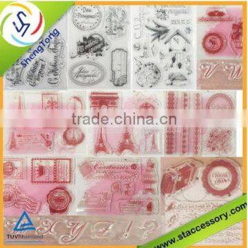New Product Wholesale Silicone Rubber Stamp Scrapbooking Stamps photo-5