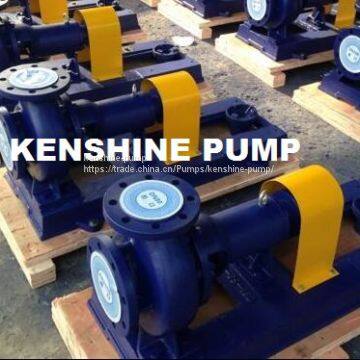 IHF Fluoroplastic liner chemical centrifugal pump acid pump alkali pump anticorrosion pump