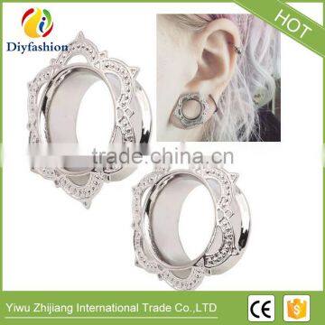 Wholesales New Styles Sunflowers Shapes Copper 2 Colors Ear Plug photo-5