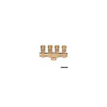 Brass 4-way Hose Connector