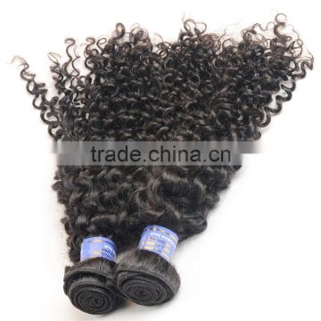 Wholesale unprocessed natural color with cheap price Peruvian curly hair