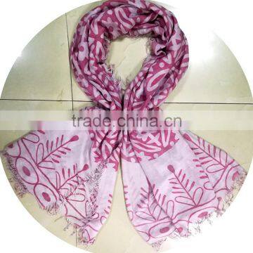 Good Fashionable Print Muslim Hijab TR Viscose Scarf photo-2