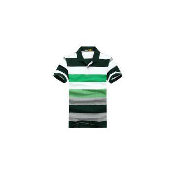 Man Striped Polo Shirt Design photo-3