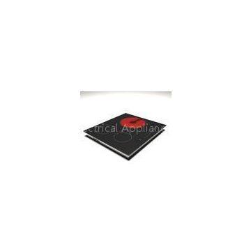 Commercial Black Three Burner Induction Cooktop , Intelligent Electric Induction Stove