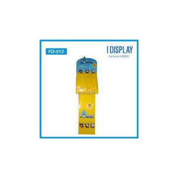 Wholesale POP Cardboard Stationery Display Shelf For Supermarket
