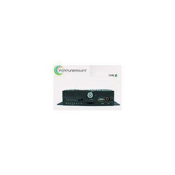 H.264 SD digital video recorder GPS Mobile Car DVR 4CH for  taxi , school bus , Police vehicles