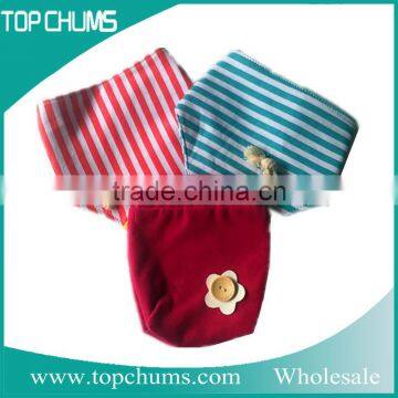 2016 Chewable Biting eat teether baby bandana bibs with silicone teether