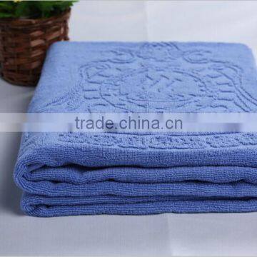 hospitality jacquard solid plain dyed bath sheets