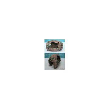 Barrel(polyresin wreck barrel for aquarium fish tank ornament)
