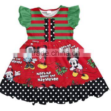 2017wholesale Halloween Girls Clothing Pumpkin Halloween Girls Dress photo-2