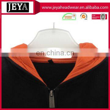 Hot selling cotton black hoody clothing , Customized design oem sportwear warm hoodies