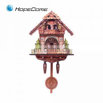 Cuckoo Wall Clock With Bird Come Out