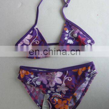 Cute Floral swimwear / Bikini For Junior