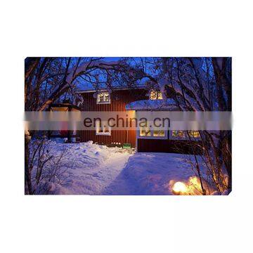 Home Interiors Decor Wholesale China Abstract House Canvas Painting