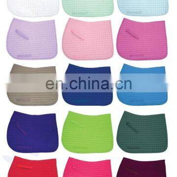 Horse cotton saddle pad/ horse quilted saddle pad