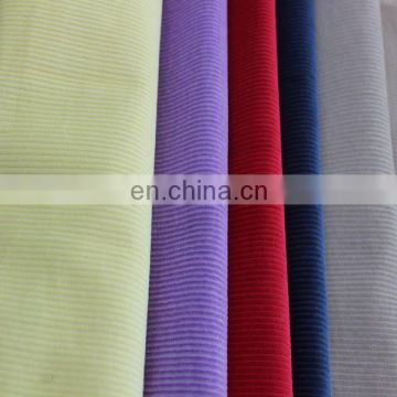 21w printed and solid dyed corduroy fabric