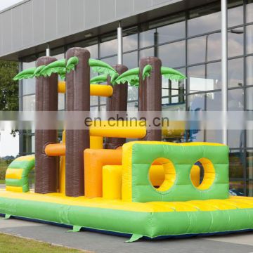 Good quality kids and adult inflatable obstacle course on sale