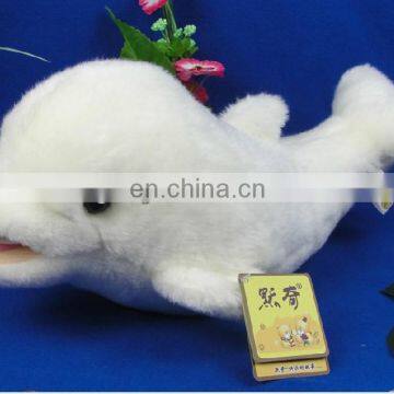 stuffed white soft plush sea lion toys