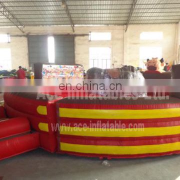 inflatable rodeo bull sport game