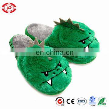 Dinosaur Plush Slippers green men shoe indoor gift toy