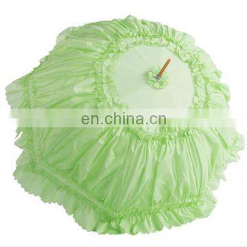 Big Size Frill Palace Wedding Bridal Shower Decorative Umbrella Bride Sun Umbrella