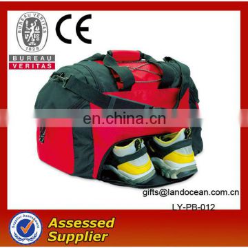 gym bag with shoe compartment