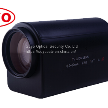 8.0 Megapixel Lenses 10-40mm 1/1.8