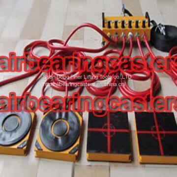 Air bearing skids with functional characteristics