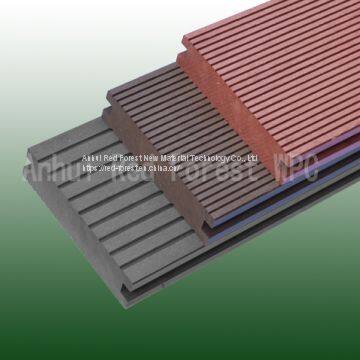 non slip interlocking outdoor wood plastic composite deck tiles