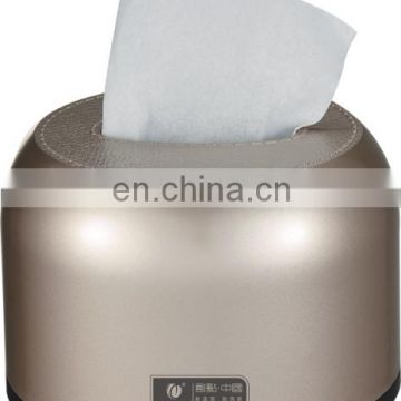 Mini cylinder Tabletop Napkin Dispenser,Golden.CD-8598D