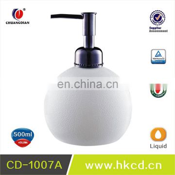 500 ml ABS decorative liquid soap dispenser bottle CD-1007A