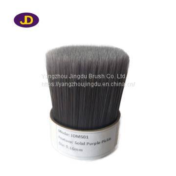 Manufacturer customized PBT hollow grey tapered brush Filaments