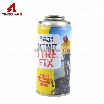 CMYK print clearly empty paint aerosol cans