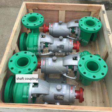 FP polypropylene corrosion resistant centrifugal plastic pump