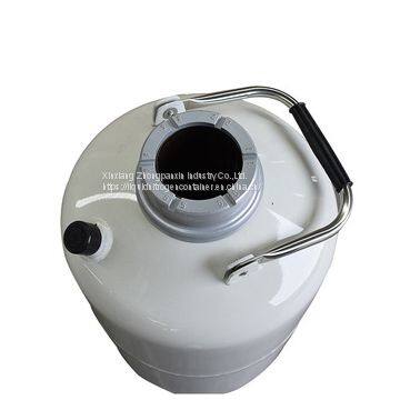 YDS-10 Double layers 10L small capacity liquid nitrogen storage tank price