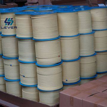 12*4mm Kevlar Cord Aramid Rope Used on Tempered Glass Machine Plant Furnace photo-3