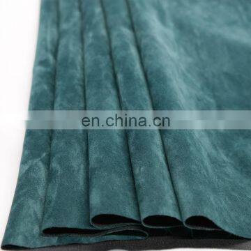 High Quality Cheap Price 100% Polyester Brushed Micro Sofa Fabric Woven Weft Sude Fabric photo-4