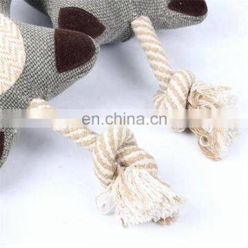 Monkey Rabbits Style Pets Accessories Flax Fabric Large Dog Pet Toys photo-6