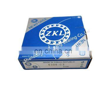 30*72*19mm 6306-C3 high precision deep groove ball bearing with large stock